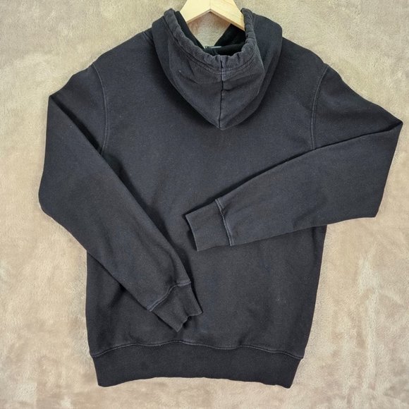 The North Face Half Dome Spell Out Logo Pullover Hoodie Men's Size S Black - Picture 2 of 10